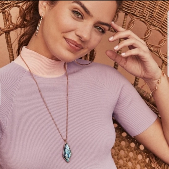 Abalone Shell, Kendra Scott, Lilith, Necklace - Picture 5 of 6